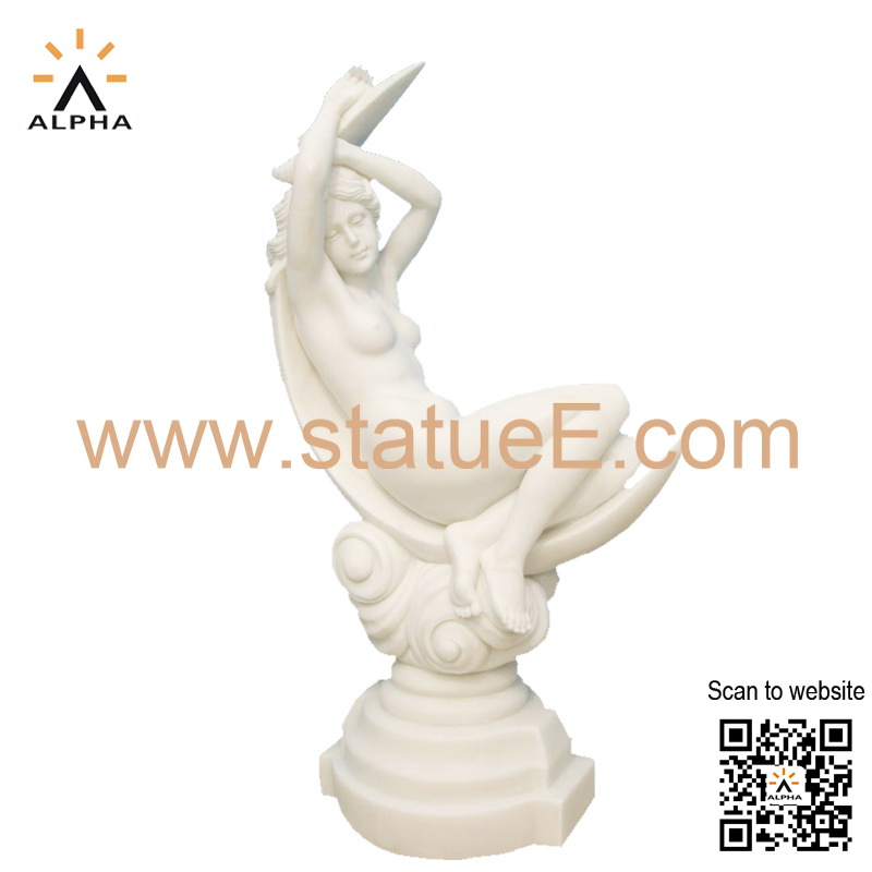 Moon statue